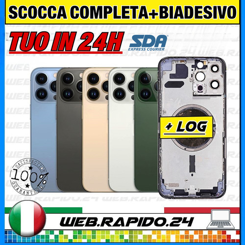 Back cover scocca posteriore - back,
