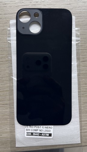 Vetro posteriore nero - nero, con